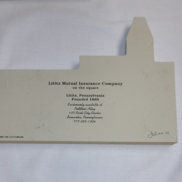 The Cat's Meow Collector Shelf Sitter Set Of 4 Vintage, Hisorical - Picture 5 of 11